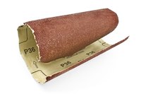 Garnet-based sandpaper is typically orange or red.