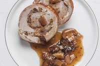 Pound tenderloin so it's wide enough to create a spiral when you roll it.