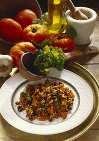 Portion sizes can be larger for pilaf and other rice dishes.