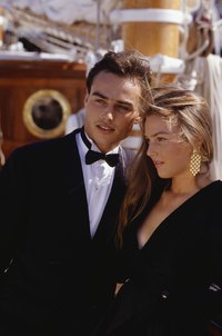 Both sexes look refined and chi in the tuxedo.