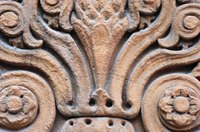 Stone carving often results in intricate, beautiful patterns on buildings.