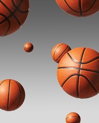 This could have been prevented with a basketball rack -- and gravity.