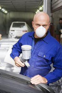 A spray paint finish can be sticky with the wrong preparation.