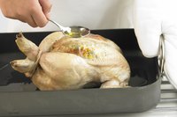 Plucking chickens is a tedious job, but a truly fresh bird is worth the effort.