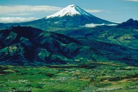 Snow melt after a volcanic eruption cause landslides and erosion.