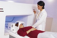 An MRI can determine the location of a pinched nerve.