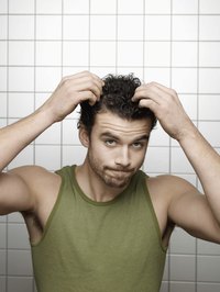 Keep your scalp healthy to eliminate dandruff.