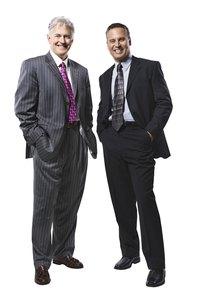 Men's suits come in a variety of styles for different occasions.