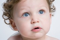 Blue eyes are a common recessive trait.