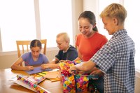 Children can work together on crafts that teach about Nehemiah.