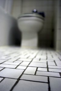 Plumb a closet bend before installing your toilet.