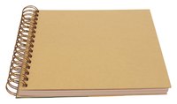 Making a homemade journal cover only requires traditional arts and crafts supplies.