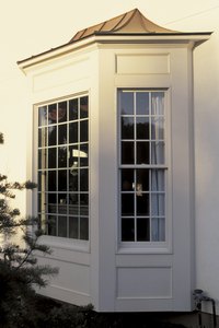 Leaks and damaged wood are common issues with bay windows