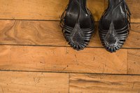 Cracks in wood flooring might indicate foundation movement.