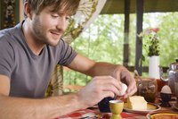 Hard boiled eggs become easier to peel with practice.