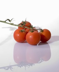 Naturally, fresh tomatoes are the main ingredient.