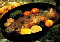 Cooking fish can stink up the whole house.