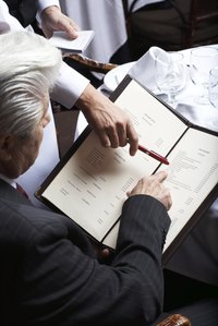 The style of a menu communicates the experience diners should expect.