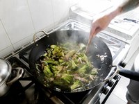 A stir fry requires constant attention.