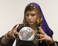Fortuneteller costumes are colorful and exotic.