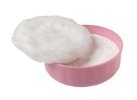 Water-insoluble powders are used for cosmetic and household purposes.