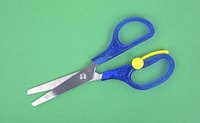 A pair of child's scissors.