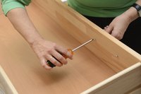Use hardwood or plywood to build drawers.