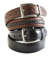 Your belt size is generally 1 to 3 inches larger than your pants size.