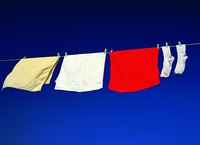 Make hand washed clothes smell better by hanging them outside to dry.
