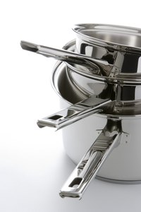 Stainless steel pots are more expensive than aluminum.