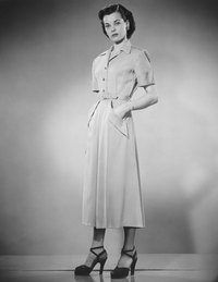 Take advantage of 1950s-style dress patterns in creating your costume.