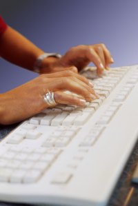 Present yourself as a professional by always typing your cover letters.