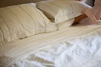 Make a well-dressed bed with clean corners.