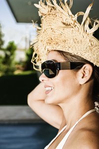 Make your own straw hat.
