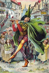 The Pied Piper is a perennial favorite for a Halloween costume.