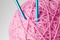 The raspberry stitch is perfect for baby blankets.