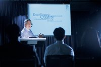 Your PowerPoint slideshow should be vivid and easy to read.
