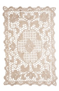 Add lace trim to a skirt's hemline to make it more conservative.