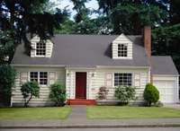 Dormer windows are common on Dutch Colonial homes.