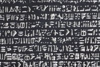 Cuneiform writing is a combination of symbols and pictures that represent things, words and letters.