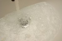 Hand-wash your new Wranglers in the sink or bathtub.