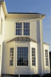 Bay windows need shingles just like a roof.