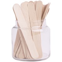 Popsicle sticks can be used in a variety of craft projects.