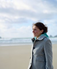 You can shorten a coat's length and sleeves at home with a sewing machine.