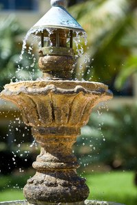 Protect your outdoor fountain in winter so you can enjoy it again next summer.