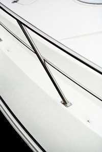 Fiberglass is commonly used in boats and automobiles.