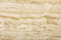 Travertine floors require special care to keep clean.