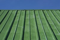 Metal roofs allow snow to slide off with ease.