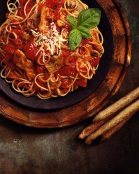 Don't let spaghetti sauce ruin your clothes.