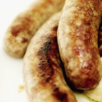 Remove the casings when you cook frozen sausage.